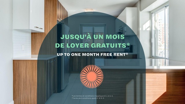 Verdun Apartment 2 b. $2,315/month. Apartment for rent in Verdun