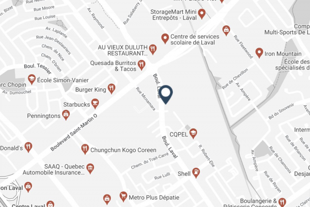 Laval-des-Rapides Apartment 1 b. $1,515/month. Apartment for rent in Laval-des-Rapides