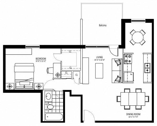 Mississauga Apartment 1 b. $1,999/month. Apartment for rent in Mississauga