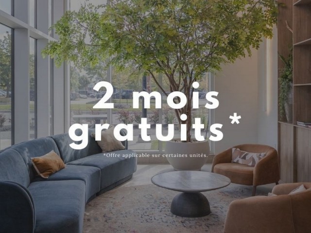 Laval-des-Rapides Apartment 2 b. $1,950/month. Apartment for rent in Laval-des-Rapides