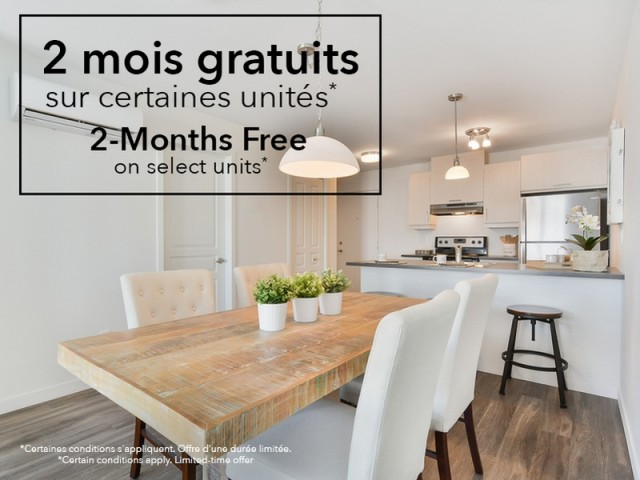 Candiac Apartment 3 b. $2,428/month. Apartment for rent in Candiac