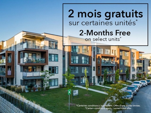 Candiac Apartment 2 b. $1,650/month. Apartment for rent in Candiac