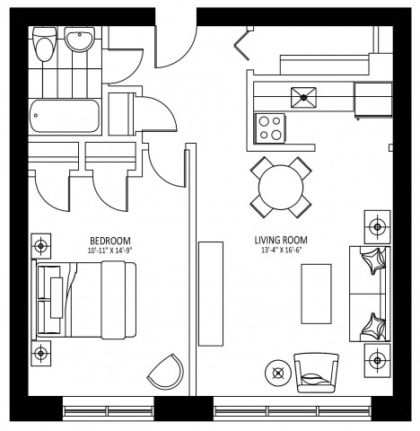 Ottawa Apartment 1 b. $1,649/month. Apartment for rent in Ottawa
