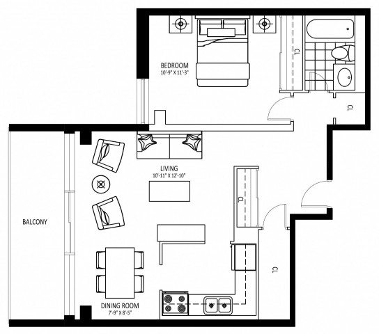 St. Catharines Apartment 1 b. $1,875/month. Apartment for rent in St. Catharines