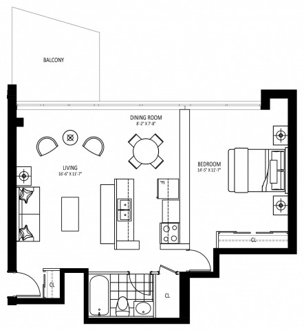 Hamilton Apartment 1 b. $1,867/month. Apartment for rent in Hamilton
