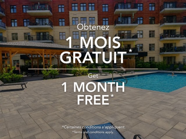 Brossard Apartment 1-2 b. $1,500/month. Apartment for rent in Brossard