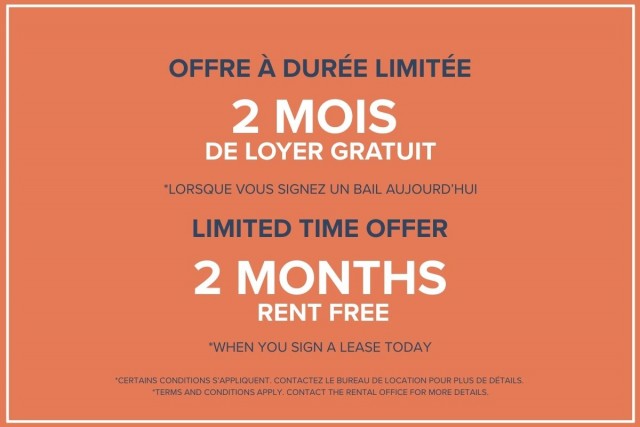 Quartier latin and south-central Apartment 1 b. $1,595/month. Apartment for rent in Quartier latin and south-central