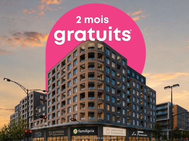 Pont-Viau Apartment 2 b. $1,545/month. Apartment for rent in Pont-Viau