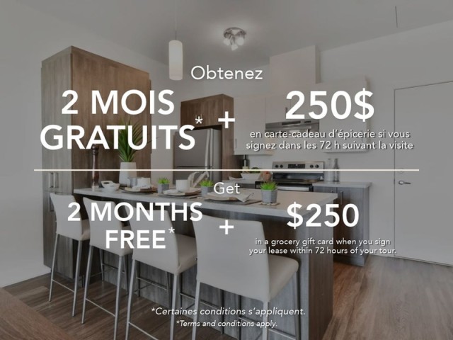 LaSalle Apartment 2 b. $1,942/month. Apartment for rent in LaSalle