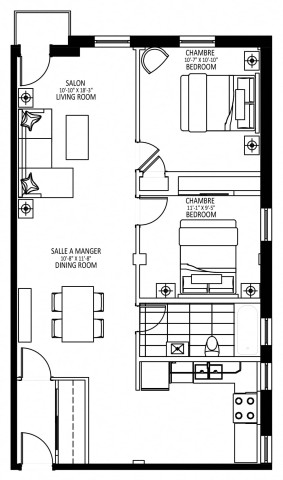 Westmount Apartment 2 b. $2,050/month. Apartment for rent in Westmount