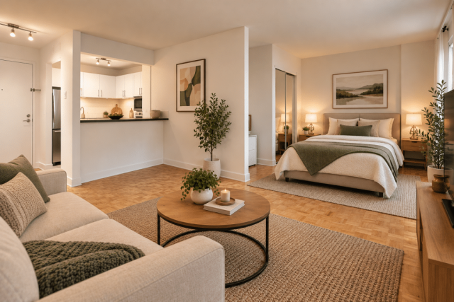Rosemont,  Petite-Patrie Apartment 1 b. $1,275/month. Apartment for rent in Rosemont,  Petite-Patrie